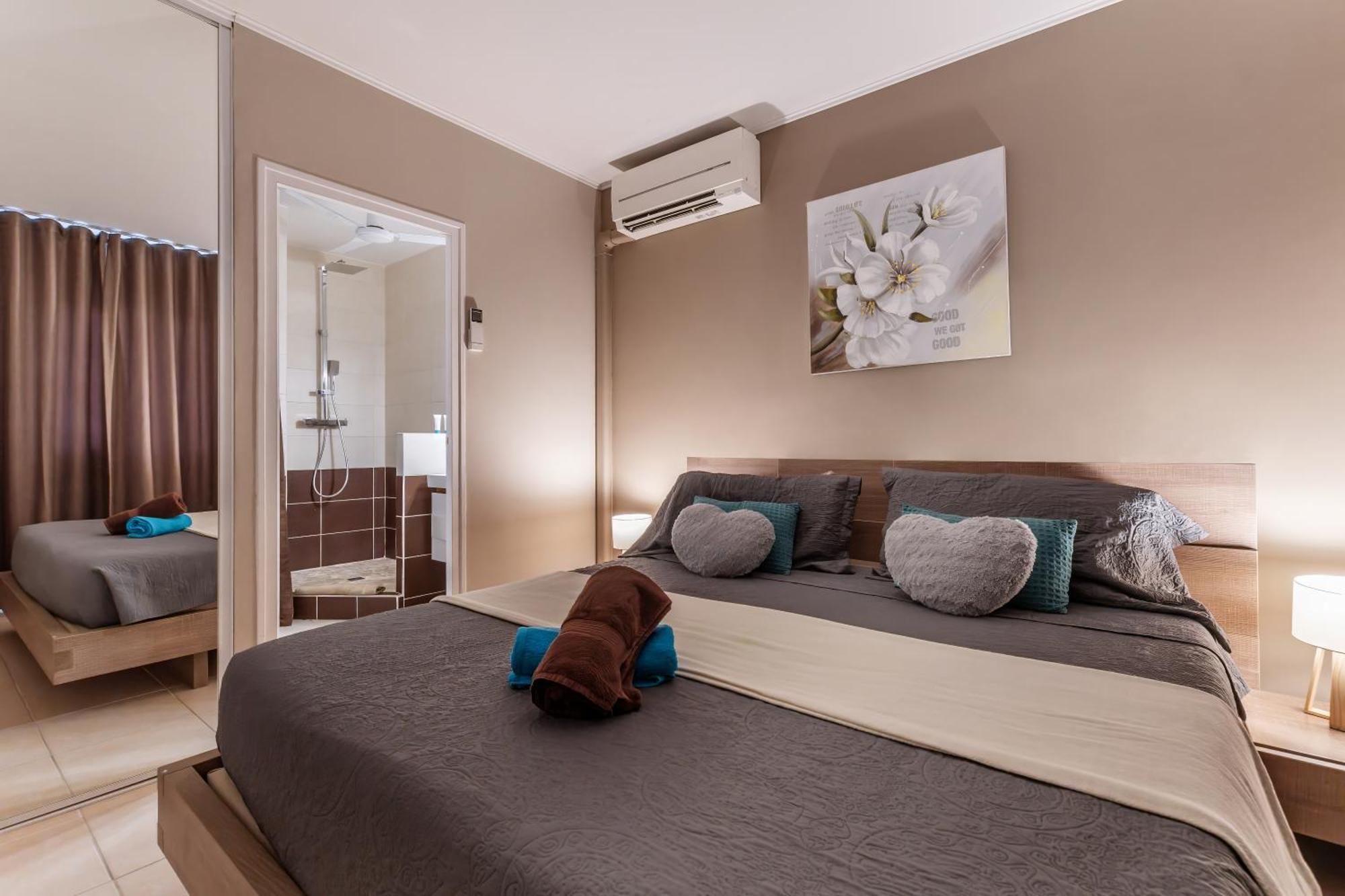 Vue Imprenable Sur Le Lagon, Appartement 1Ch 4P Baie Nettle Kültér fotó