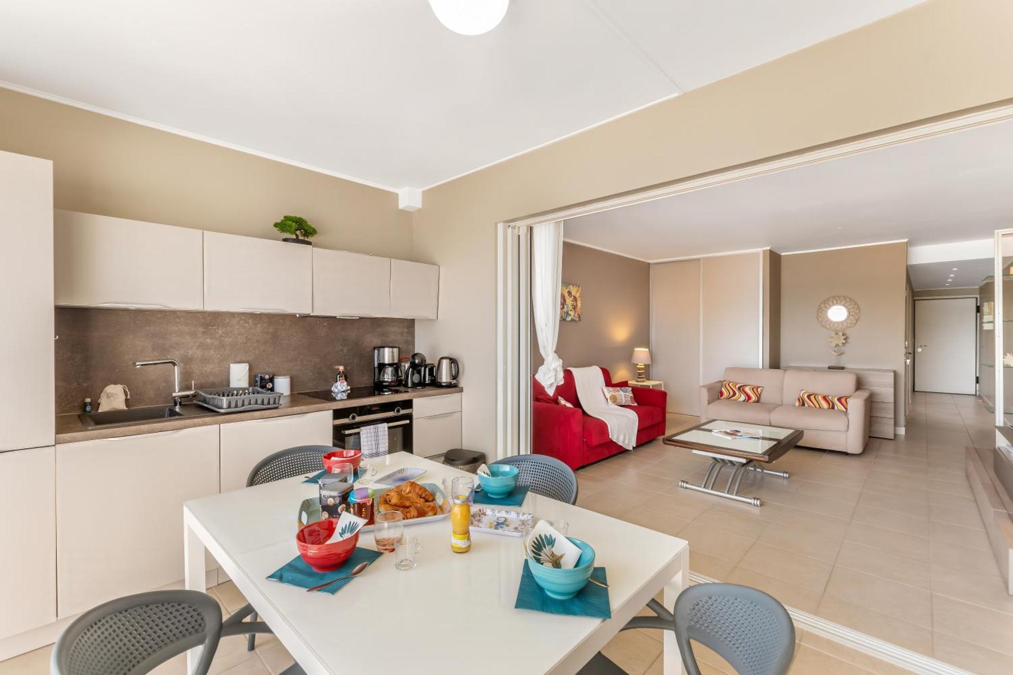 Vue Imprenable Sur Le Lagon, Appartement 1Ch 4P Baie Nettle Kültér fotó