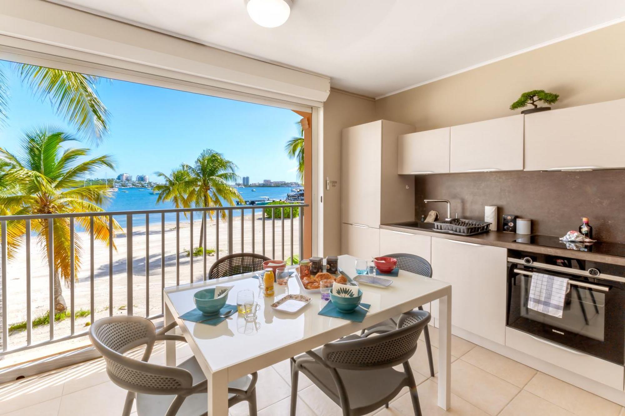Vue Imprenable Sur Le Lagon, Appartement 1Ch 4P Baie Nettle Kültér fotó